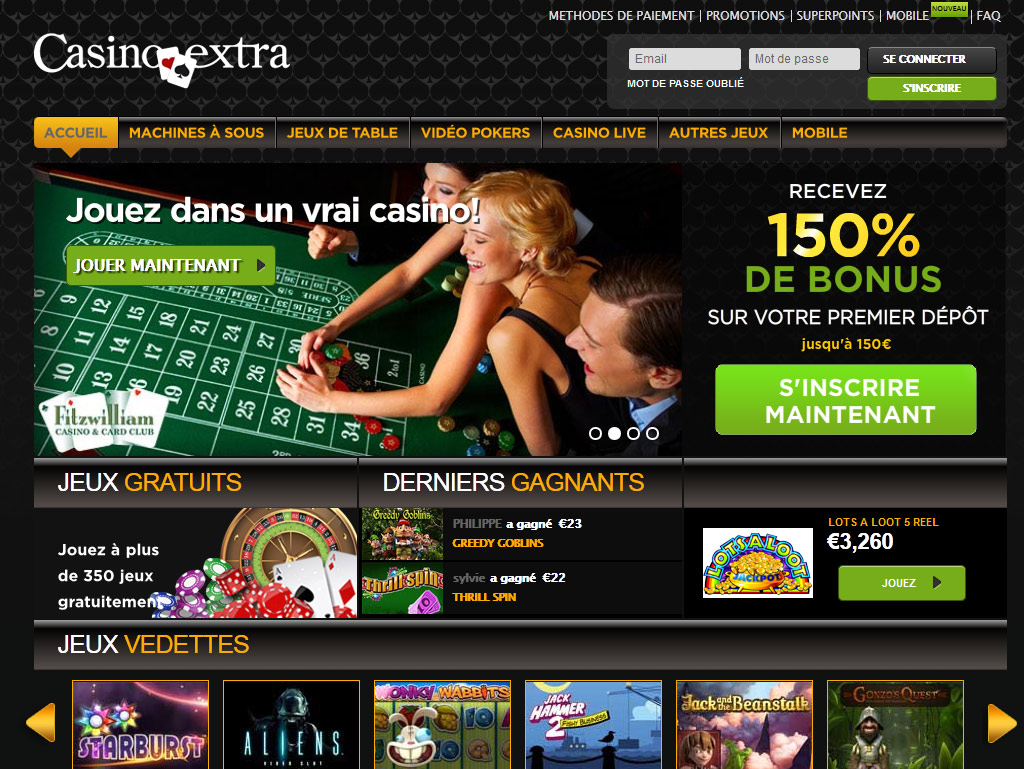 Machines à sous bonus du Casino Extra Machines à sous bonus du Casino Extra