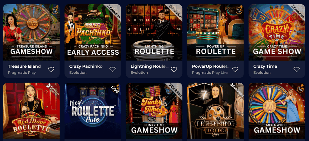 NineCasino : Le Casino